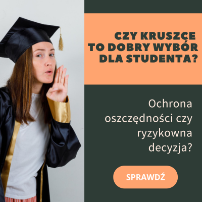Złoto i surowce jako zabezpieczenie oszczędności — czy student powinien kupować kruszce?
